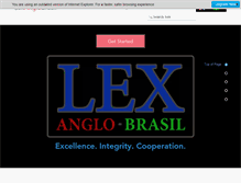 Tablet Screenshot of lexanglobrasil.com